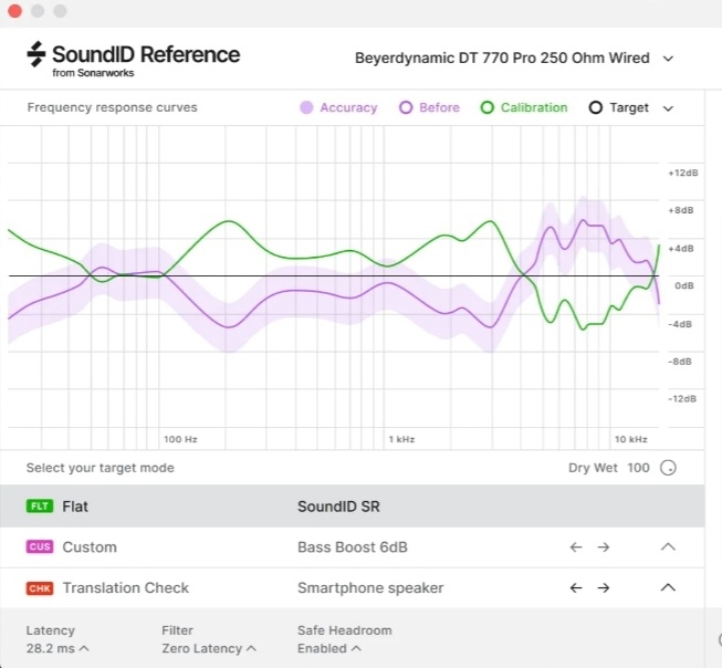 Sonarworks SoundID Reference Headphone Calibration 