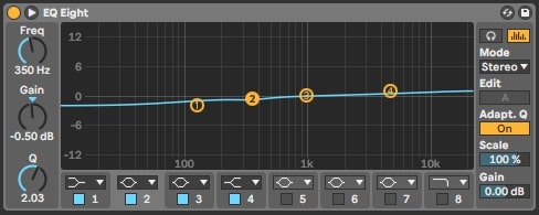 Equalizing the master in ableton live