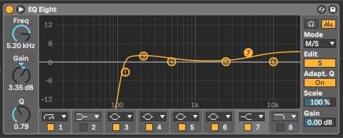 Stereo processing in Ableton Live